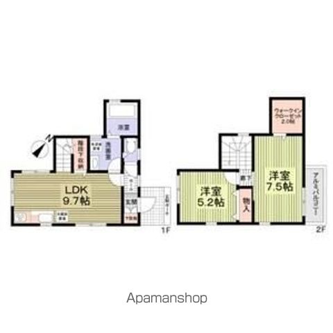 Forest Maison 桜の町 Eの間取り写真