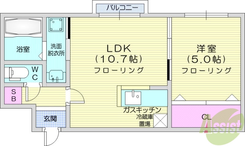 maisondefleurの間取り写真
