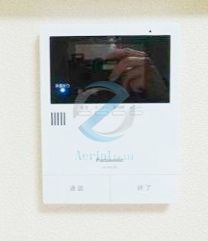 セキュリティ　モニター付きインターホン