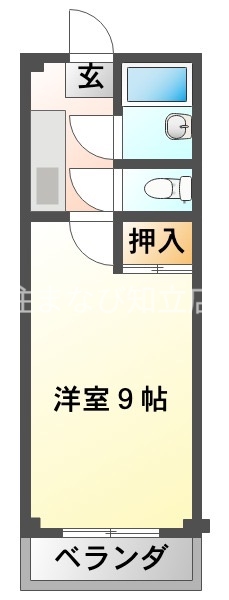 パレス内藤IIの間取り写真