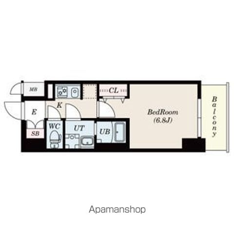 SーRESIDENCE鶴舞駅前の間取り写真