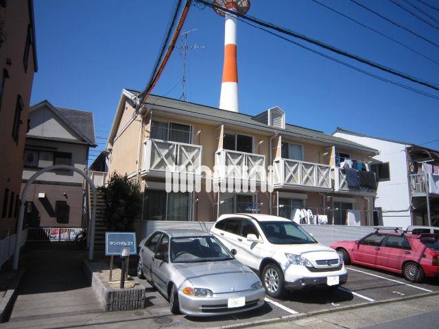 建物外観　日当たりの良いかわいいコーポタイプ