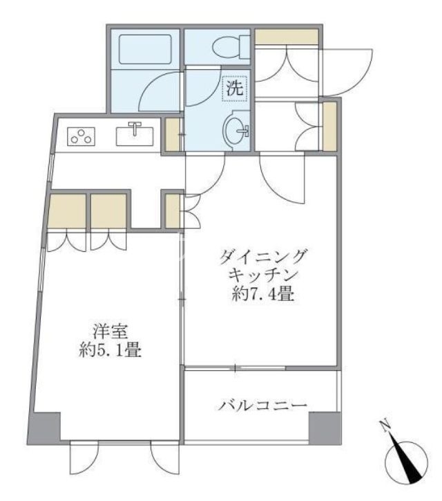 CASA文京動坂の間取り写真