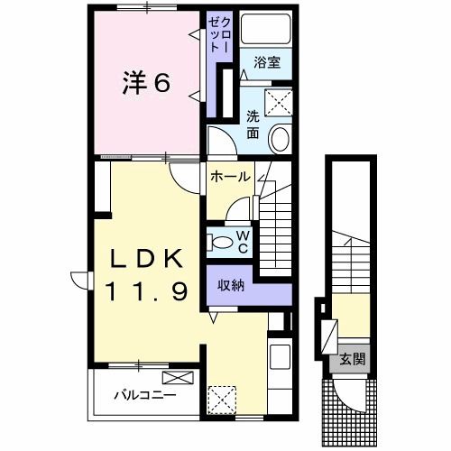 プレストーラIの間取り写真