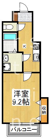 京阪本線 藤森駅 徒歩9分 5階建 築5年の間取り写真
