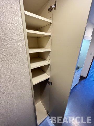 収納　ちょっとした収納スペースも充実しています