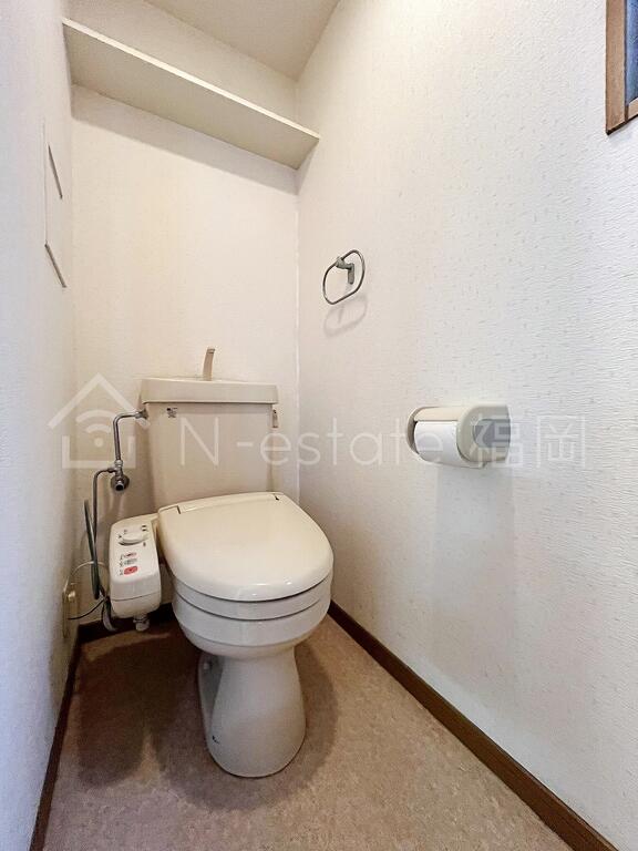地下鉄空港線 姪浜駅 徒歩3分 4階建 築29年のトイレ写真