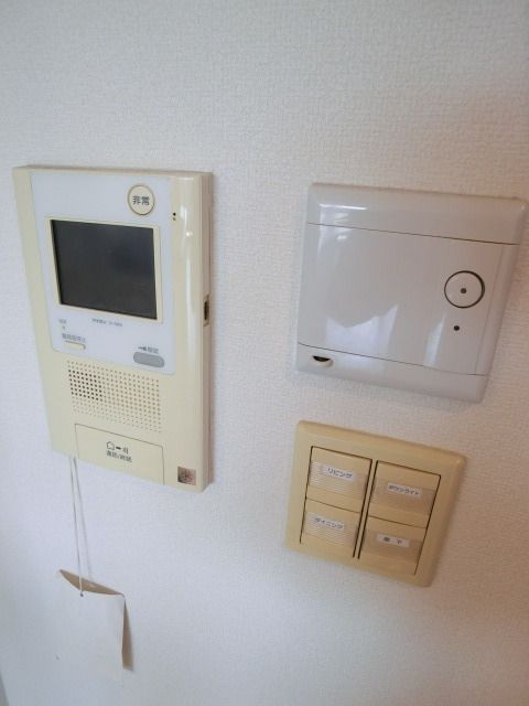 セキュリティ　床暖房コントローラーとオートロック連動のＴＶドアホン
