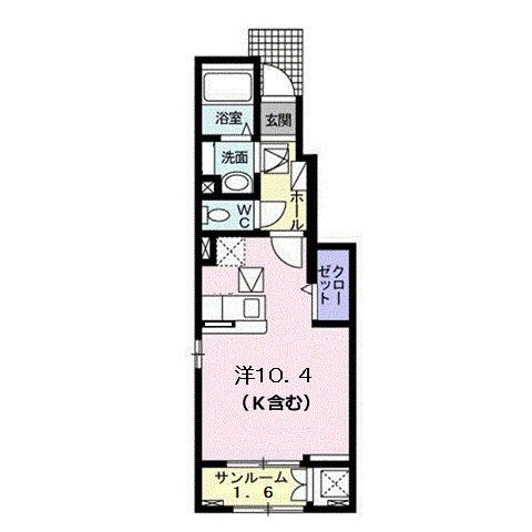 ベルフローラIIの間取り写真