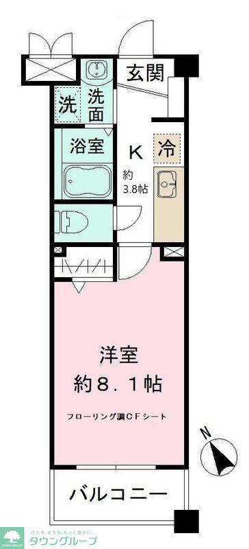 LEO伍拾伍番館の間取り写真