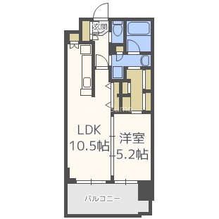 アーバネックス北久宝寺の間取り写真