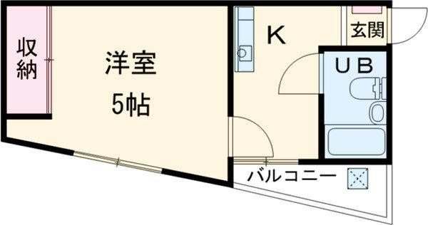 メゾンフェリカの間取り写真