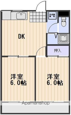 シェルティ三浜町の間取り写真
