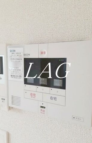 セキュリティ　モニター付きインターホンです。
