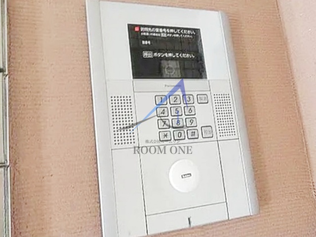 セキュリティ　オートロックです。