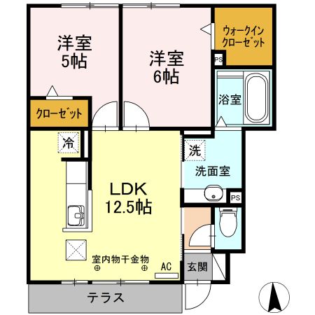 ＪＲ東海道本線 西焼津駅 徒歩22分 2階建 築11年の間取り写真