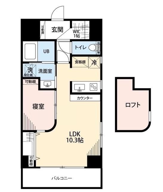 早稲田鶴巻マンションの間取り写真