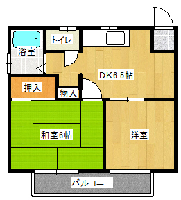 サカイハイツの間取り