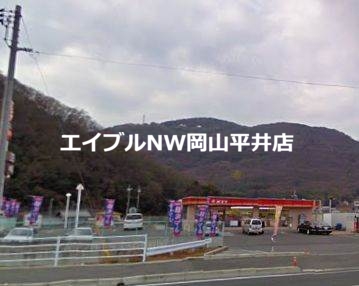 【岡山市中区長利のアパートのコンビニ】