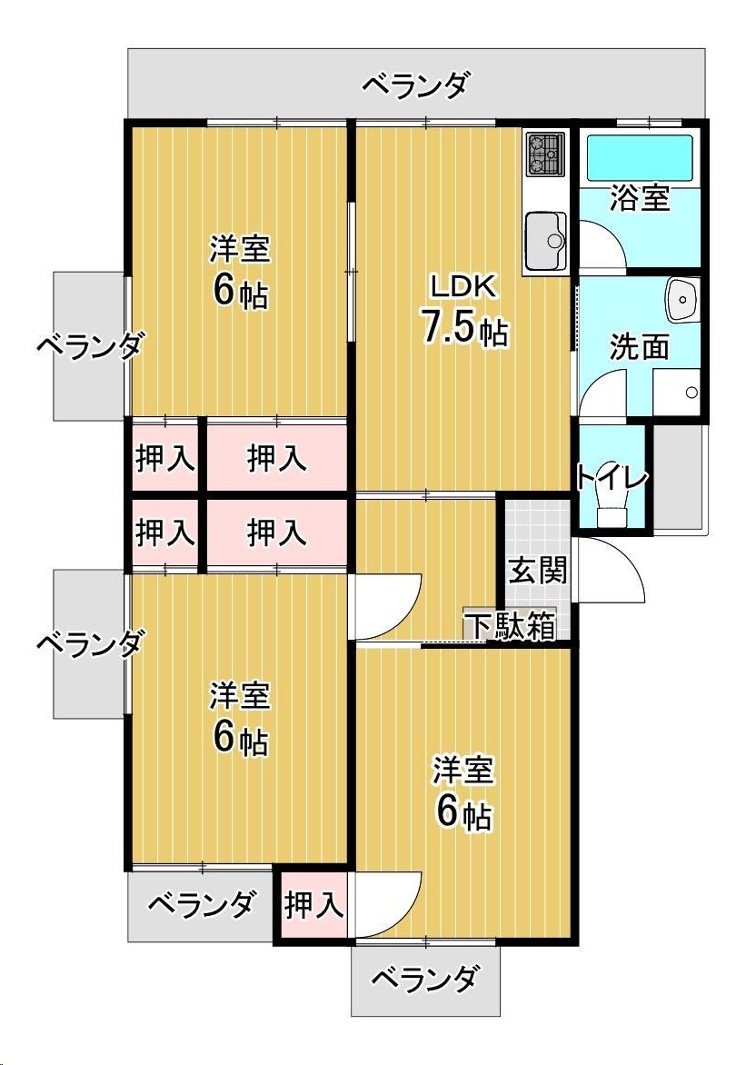 EAST-1の間取り