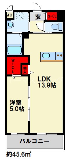 CITRUS TREEの間取り