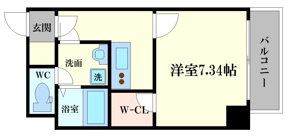 レーヴメゾン守口松町の間取り