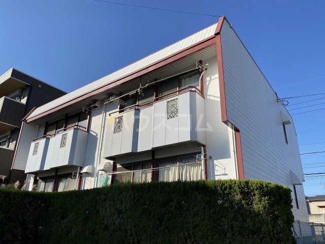 名古屋市中川区かの里のアパートの建物外観