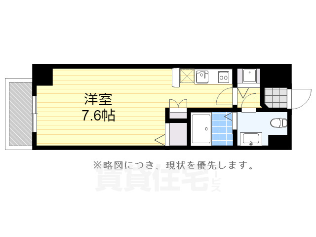 エンクレスト天神東の間取り