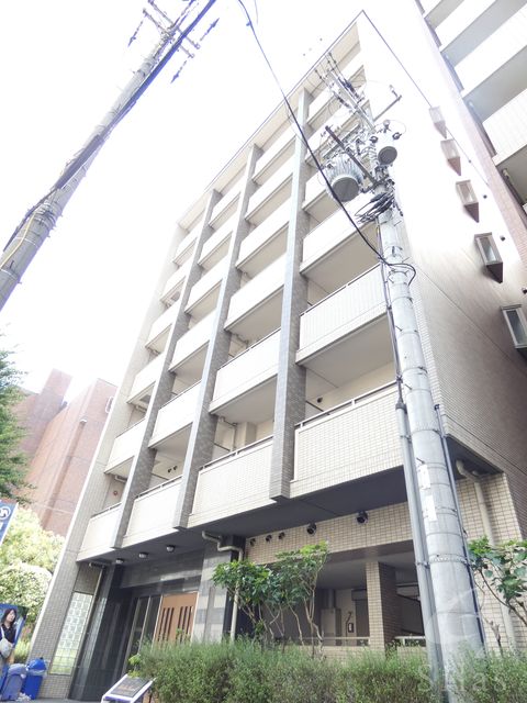 京都市下京区七条御所ノ内南町のマンションの建物外観