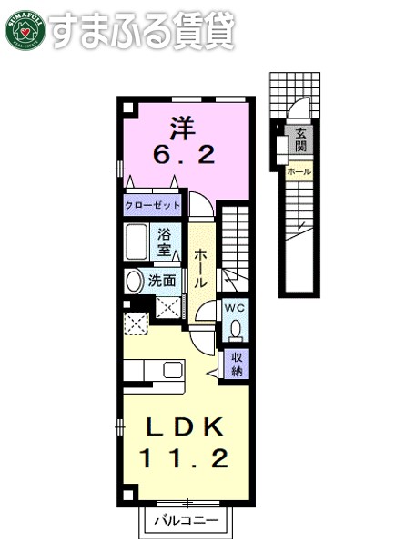 ルミエールIIの間取り