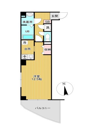 セラクルーレ田端の間取り