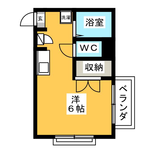 エステート平瀬IIの間取り