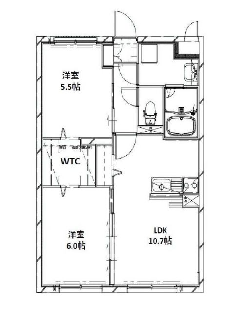 IL・LUOGO南立石の間取り