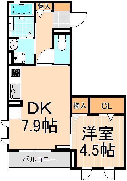 ルミウス北千住の間取り