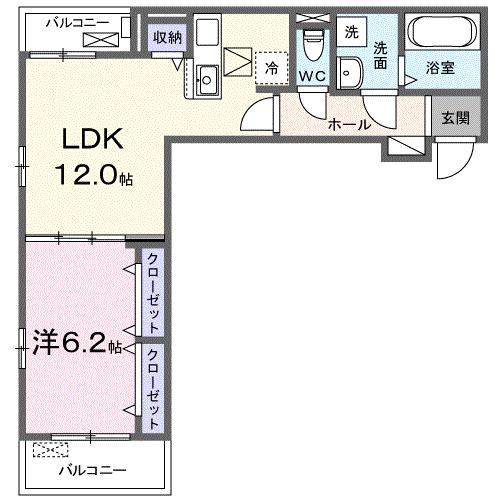 マグノーリエの間取り