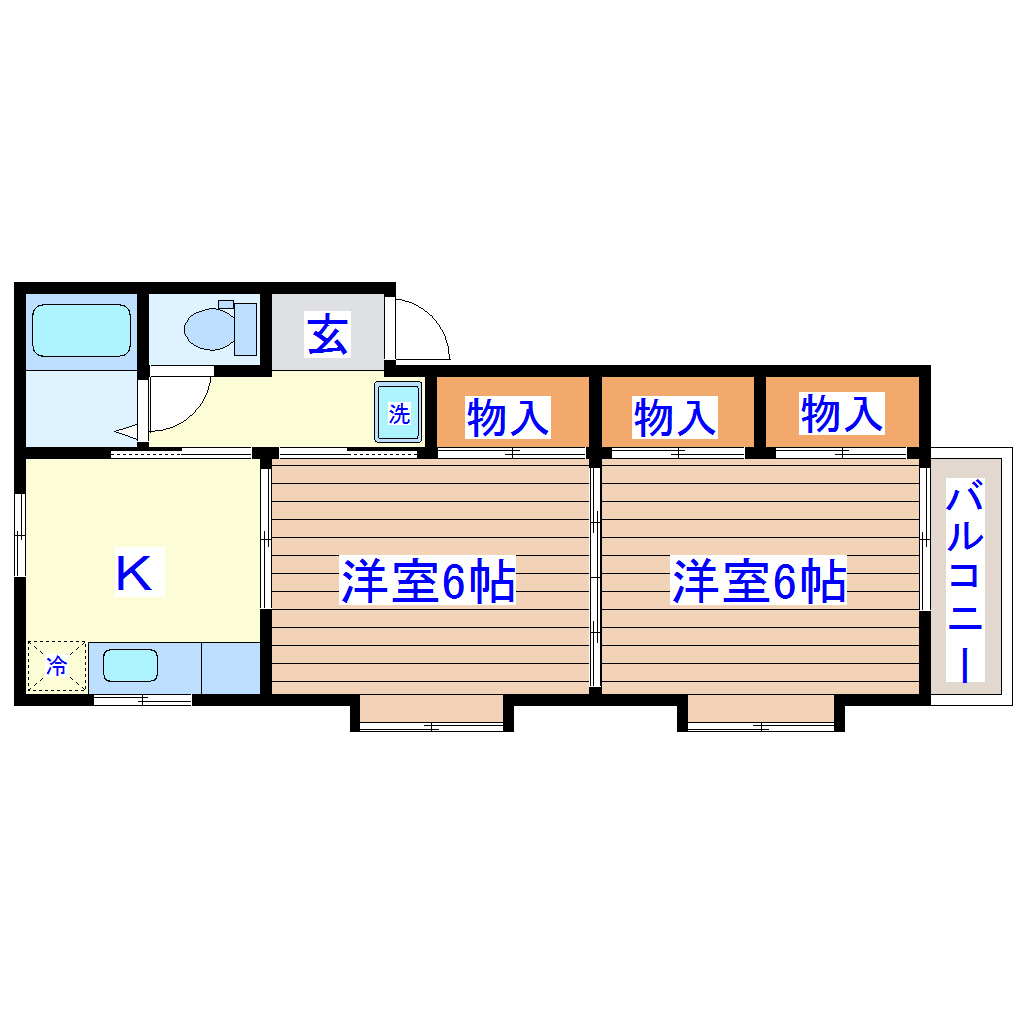 ライムハウスの間取り