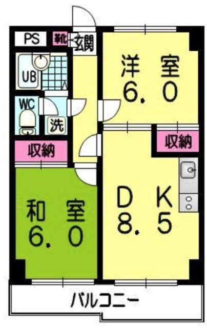 ネクサス東青梅の間取り