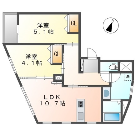 アリエッタ広島駅前の間取り