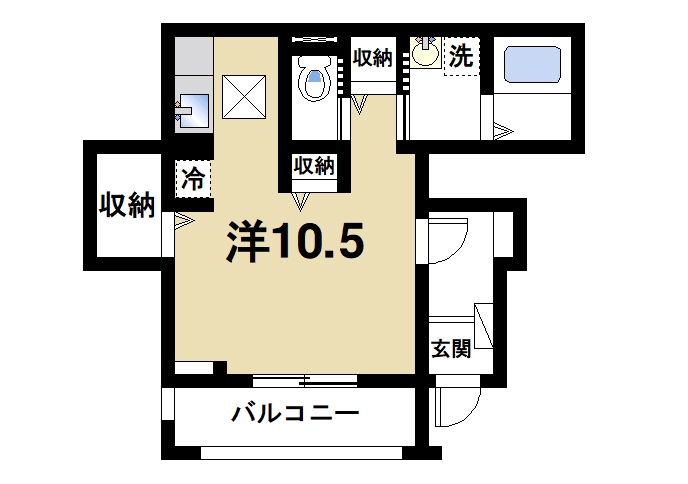 磯城郡田原本町大字十六面のアパートの間取り