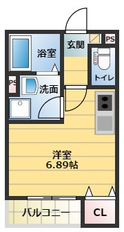 仮称）東曲里町新築アパートの間取り