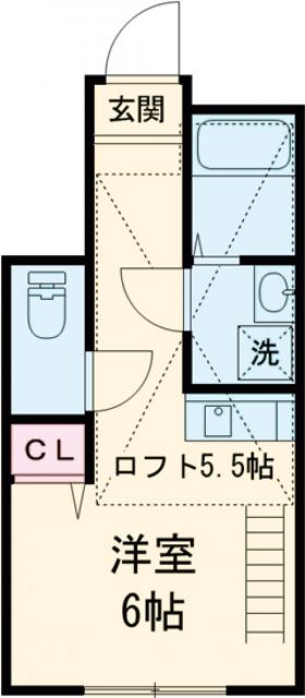 インベスト自由が丘の間取り