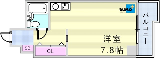 学が丘カレッジハイツの間取り