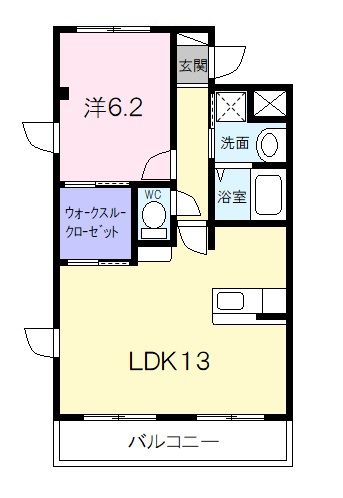 ベレーザの間取り