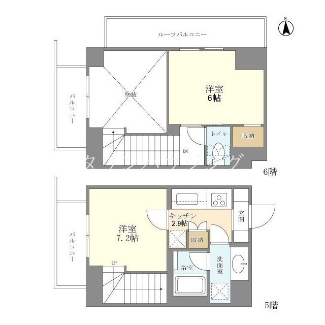 ラティエラ大森の間取り