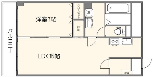 クラッセ博多駅南の間取り