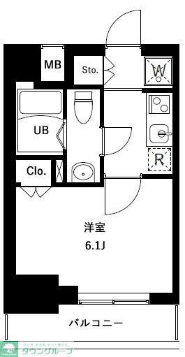 アーバンパークお花茶屋の間取り