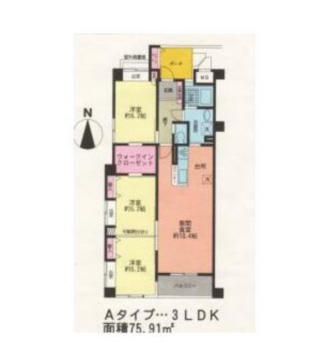 グラシアスの間取り