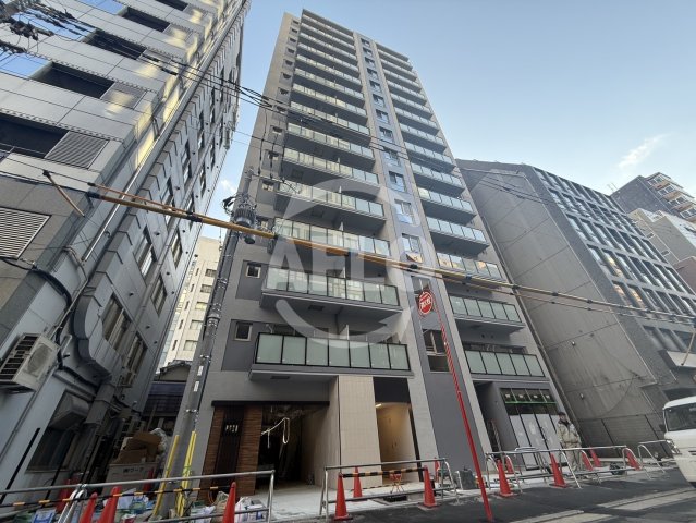 大阪市中央区内平野町のマンションの建物外観