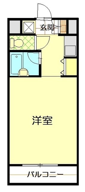 川越市菅原町のマンションの間取り