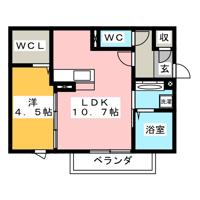 Ｎｏｂｌｅ駅前通の間取り